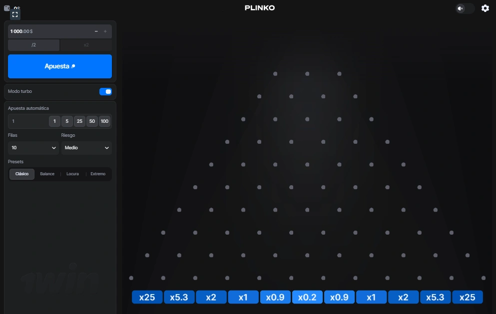Plinko - juego gratis